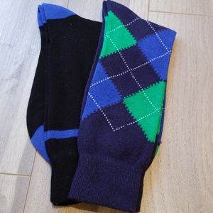 2 Pair Men's Sock Assortment